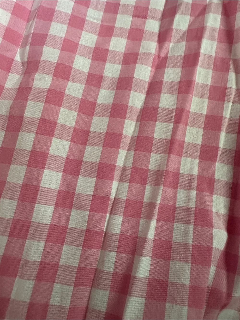 Pink Floral and Pink Gingham Pajama Pants Set Sz M - Picture 5 of 10